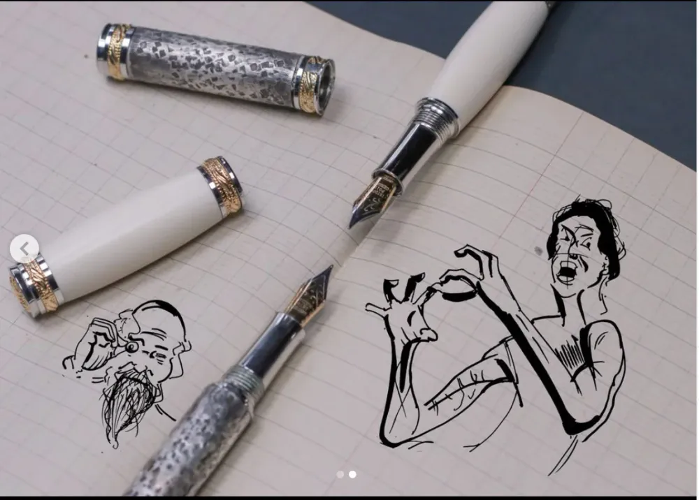 Comment dessiner avec un stylo Plume - Fred PIERRAT